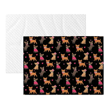 Load image into Gallery viewer, Charming Chihuahuas in Sweet Style Blanket for Dog-Pet Furniture-Blankets,Chihuahua,Home Decor-19