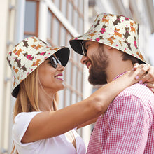 Load image into Gallery viewer, Charming Chihuahuas in Sweet Style Bucket Hat-Hats &amp; Caps-Accessories,Chihuahua,Dog Dad Gifts,Dog Mom Gifts,Hats-48