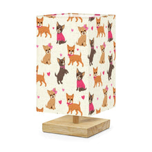 Load image into Gallery viewer, Charming Chihuahuas in Sweet Style Desktop Table Lamp-Desk Lamps-Chihuahua,Christmas,Dog Dad Gifts,Dog Mom Gifts,Home Decor,Lamp-US Plug-2
