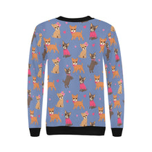 Load image into Gallery viewer, Charming Chihuahuas in Sweet Style Sweatshirt for Women-19