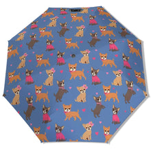 Load image into Gallery viewer, Charming Chihuahuas in Sweet Style Umbrella-Accessories-Accessories,Dog Mom Gifts,Umbrella-16