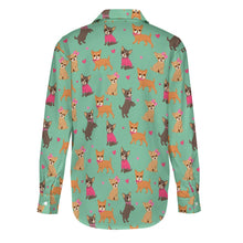 Load image into Gallery viewer, Charming Chihuahuas in Sweet Style Women's Shirt-Apparel-Apparel,Chihuahua,Dog Mom Gifts,Shirt-17