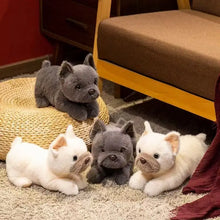 Load image into Gallery viewer, Charming Cream French Bulldog Stuffed Animal Plush Toy-7