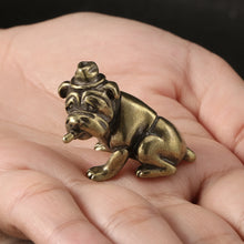 Load image into Gallery viewer, Charming English Bulldog Brass Figurine-Home Decor-Dog Dad Gifts,Dog Memorial Gifts,Dog Mom Gifts,English Bulldog,Figurines,Home Decor,Statue-4