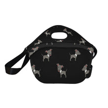 Load image into Gallery viewer, Charming Greyhound Puppy Neoprene Lunch Bag-15