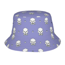 Load image into Gallery viewer, Charming Poodle Puppy Bucket Hat-Hats &amp; Caps-Lavender Purple-One Size-1