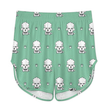 Load image into Gallery viewer, Charming Poodle Puppy Women's Cami and Shorts Pajama Set-16