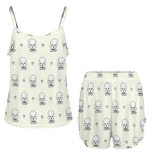Load image into Gallery viewer, Charming Poodle Puppy Women's Cami and Shorts Pajama Set-6