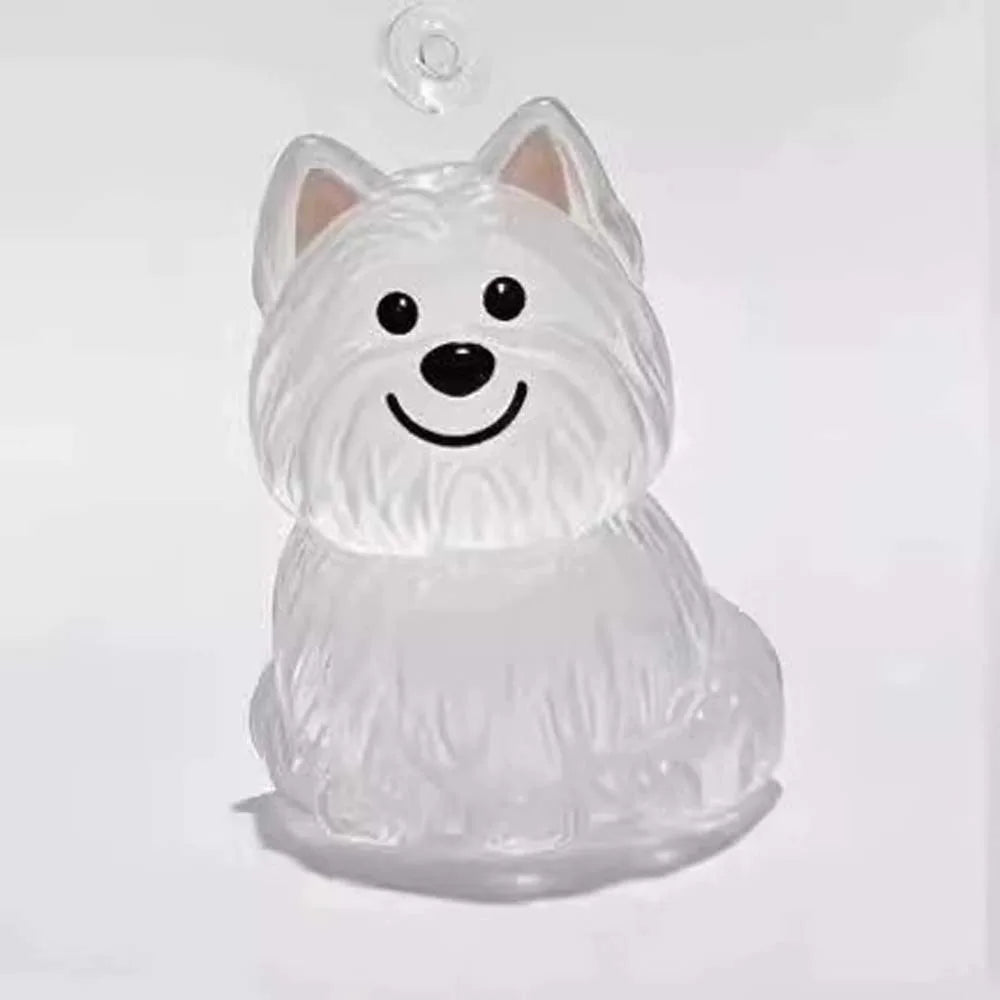 Charming West Highland White Terrier Transparent Acrylic Keychain-West Highland-1