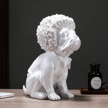 Load image into Gallery viewer, Charming Wine Cabinet English Bulldog Statue-12
