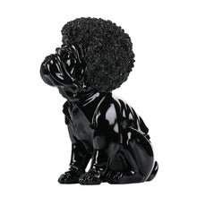Load image into Gallery viewer, Charming Wine Cabinet English Bulldog Statue-black-27X15.5X32CM-17