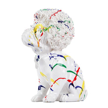 Load image into Gallery viewer, Charming Wine Cabinet English Bulldog Statue-White Color-27X15.5X32CM-18
