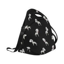 Load image into Gallery viewer, Charming Winking Dalmatian Neoprene Lunch Bag-Accessories-Accessories,Bags,Dalmatian,Lunch Bags-8