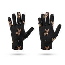 Load image into Gallery viewer, Cheeky Chihuahua Delight Touch Screen Gloves-Accessories-Accessories,Dog Dad Gifts,Dog Mom Gifts,Gloves-13