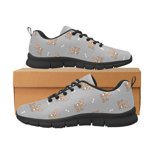 Cheeky Chihuahua Delight Women's Breathable Sneakers-44
