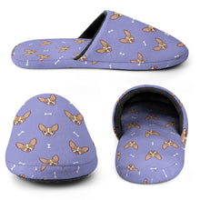 Load image into Gallery viewer, Cheeky Fawn Chihuahua Love Slippers for Women - Cheeky Fawn Chihuahua Love - Flannel-Accessories,Chihuahua,Dog Mom Gifts,Slippers-24