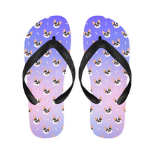 Load image into Gallery viewer, Cheeky Pied Frenchie Smiles Unisex Slippers - 9 Colors-Footwear-Accessories,Dog Dad Gifts,Dog Mom Gifts,French Bulldog,Slippers-1