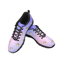 Load image into Gallery viewer, Cheerful Corgi Faces Women's Breathable Sneakers - 7 Gradients-2