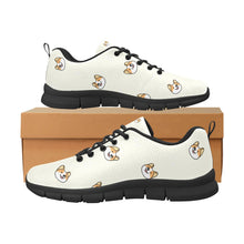 Load image into Gallery viewer, Cheerful Corgi Faces Women's Breathable Sneakers - 7 Gradients-45