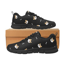 Load image into Gallery viewer, Cheerful Corgi Faces Women's Breathable Sneakers - 7 Gradients-50