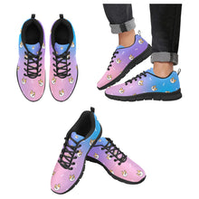 Load image into Gallery viewer, Cheerful Corgi Faces Women's Breathable Sneakers - 7 Gradients-CornflowerBlue4-US13-4