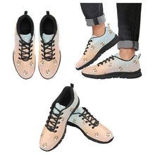 Load image into Gallery viewer, Cheerful Corgi Faces Women's Breathable Sneakers - 7 Gradients-CornflowerBlue6-US13-20