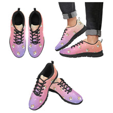 Load image into Gallery viewer, Cheerful Corgi Faces Women's Breathable Sneakers - 7 Gradients-CornflowerBlue7-US13-25