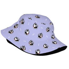 Load image into Gallery viewer, Cheerful Husky Love Bucket Hat-Hats &amp; Caps-2