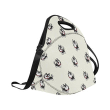 Load image into Gallery viewer, Cheerful Husky Love Neoprene Lunch Bag-4