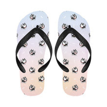 Load image into Gallery viewer, Cheerful Husky Love Unisex Slippers - 7 Gradients-20