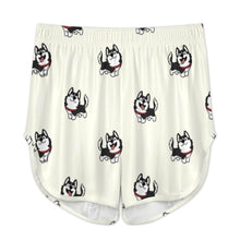 Load image into Gallery viewer, Cheerful Husky Love Women's Cami and Shorts Pajama Set-12