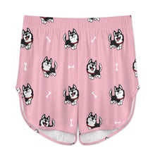 Load image into Gallery viewer, Cheerful Husky Love Women's Cami and Shorts Pajama Set-16