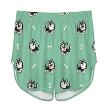 Load image into Gallery viewer, Cheerful Husky Love Women's Cami and Shorts Pajama Set-8