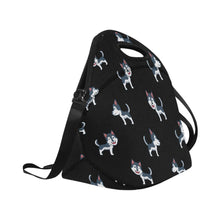 Load image into Gallery viewer, Cheerful Husky Pup Neoprene Lunch Bag-14