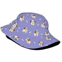 Load image into Gallery viewer, Cheerful Lhasa Apso Playtime Adventures Bucket Hat-Hats &amp; Caps-34