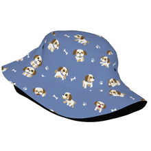 Load image into Gallery viewer, Cheerful Lhasa Apso Playtime Adventures Bucket Hat-Hats &amp; Caps-50