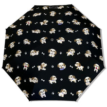 Load image into Gallery viewer, Cheerful Lhasa Apso Playtime Adventures Umbrella-Accessories-Accessories,Dog Mom Gifts,Lhasa Apso,Umbrella-6