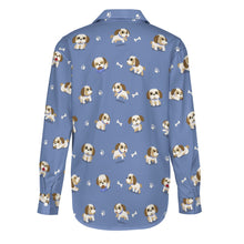 Load image into Gallery viewer, Cheerful Lhasa Apso Playtime Adventures Women's Shirt-8