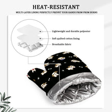 Load image into Gallery viewer, Cheerful Lhasa Apso Playtime Oven Mitts and Pot Holder Set-Kitchen Decor-Accessories,Dog Mom Gifts,Lhasa Apso-12