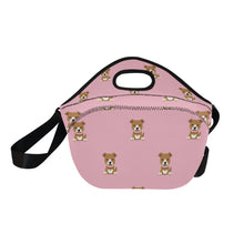 Load image into Gallery viewer, Cheerful Pit Bull Puppy Neoprene Lunch Bag-10