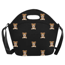 Load image into Gallery viewer, Cheerful Pit Bull Puppy Neoprene Lunch Bag-16