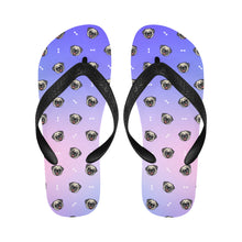 Load image into Gallery viewer, Cheerful Pug Charm Unisex Slippers - 9 Colors-Footwear-Accessories,Dog Dad Gifts,Dog Mom Gifts,Pug,Slippers-2