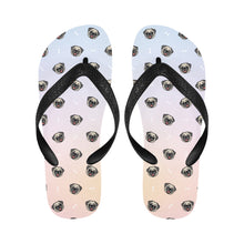 Load image into Gallery viewer, Cheerful Pug Charm Unisex Slippers - 9 Colors-Footwear-Accessories,Dog Dad Gifts,Dog Mom Gifts,Pug,Slippers-7