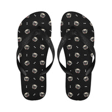 Load image into Gallery viewer, Cheerful Pug Charm Unisex Slippers - 9 Colors-Footwear-Accessories,Dog Dad Gifts,Dog Mom Gifts,Pug,Slippers-9