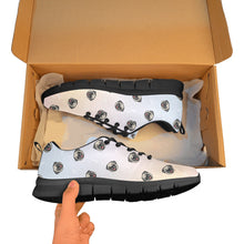Load image into Gallery viewer, Cheerful Pug Charm Women's Breathable Sneakers - 7 Gradients-40