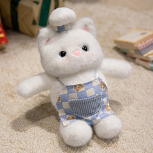 Load image into Gallery viewer, Chef’s Kisses White Cat Plush Toy-Stuffed Animals-Cat Memorial Gifts,Cats,Stuffed Animal,White Cat-2