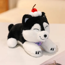 Load image into Gallery viewer, Cherry Tart Alaskan Malamute Stuffed Animal Plush Toys-T4 purple bib-20cm-16