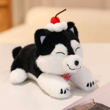 Load image into Gallery viewer, Cherry Tart Alaskan Malamute Stuffed Animal Plush Toys-T4 red bib-20cm-1