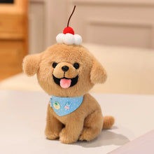 Load image into Gallery viewer, Cherry Tart Doodle Stuffed Animal Plush Toys-Doodle,Goldendoodle,Labradoodle,Toy Poodle-T1 blue bib-20cm-12