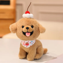 Load image into Gallery viewer, Cherry Tart Doodle Stuffed Animal Plush Toys-Doodle,Goldendoodle,Labradoodle,Toy Poodle-T1 white bib-20cm-11